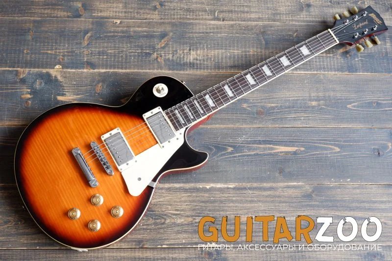 Электрогитара Blitz BLP-450VS Leopard Les Paul