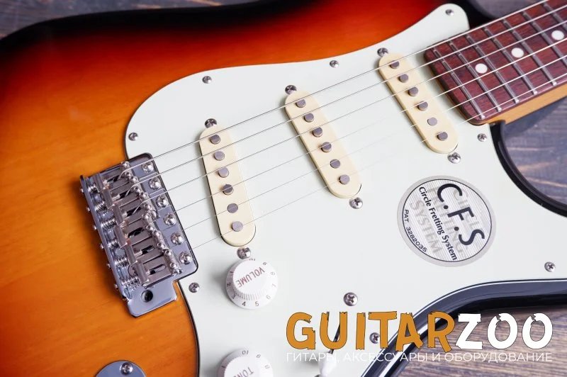 Электрогитара CoolZ ZST-1R 3TS Stratocaster — фото 2