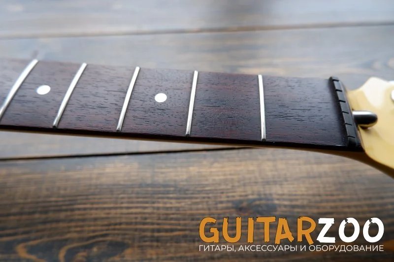 Электрогитара Aria Pro II ZZ Deluxe PW Explorer — фото 8