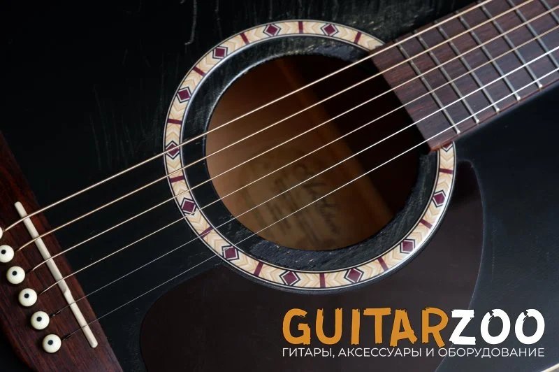 Акустическая гитара Art & Lutherie Cedar Black — фото 16
