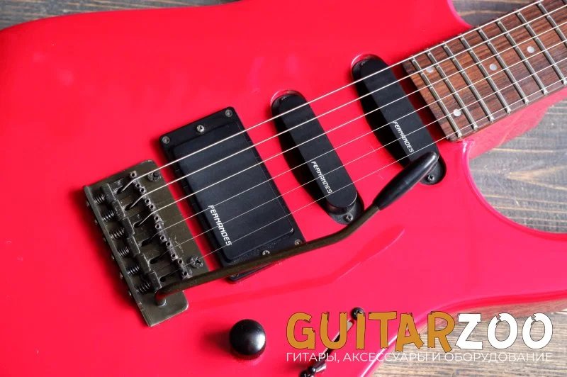 Электрогитара Fernandes SFR-512 Red Revolver — фото 2