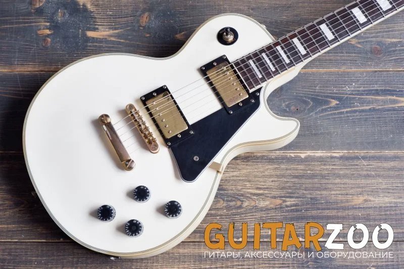 Электрогитара K.Garage KLP WH Les Paul Custom — фото 3