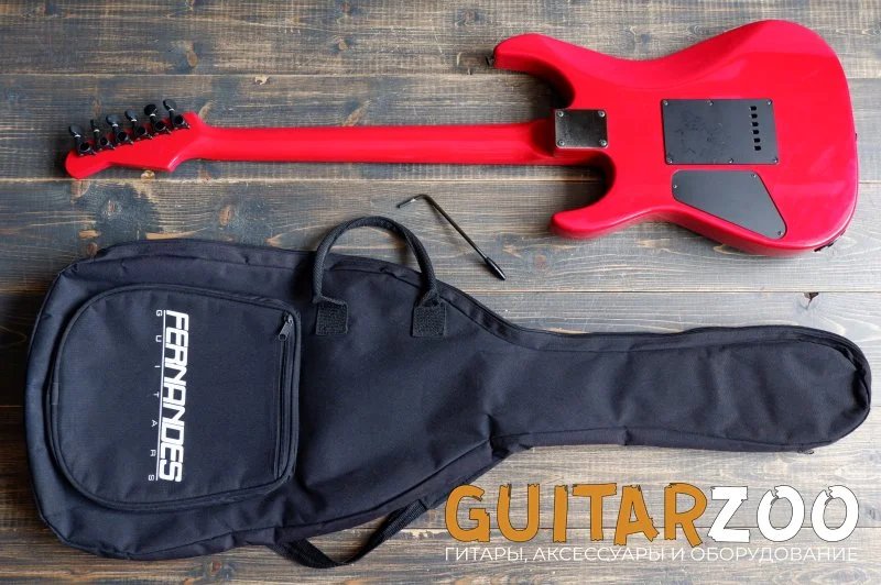 Электрогитара Fernandes SFR-512 Red Revolver — фото 25