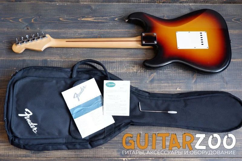 Электрогитара Squier Japan SST-33 3TS Silver Series Stratocaster — фото 17