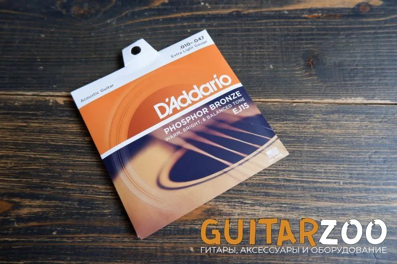 D`Addario EJ-15 Phosphor Bronze 0.10-.047
