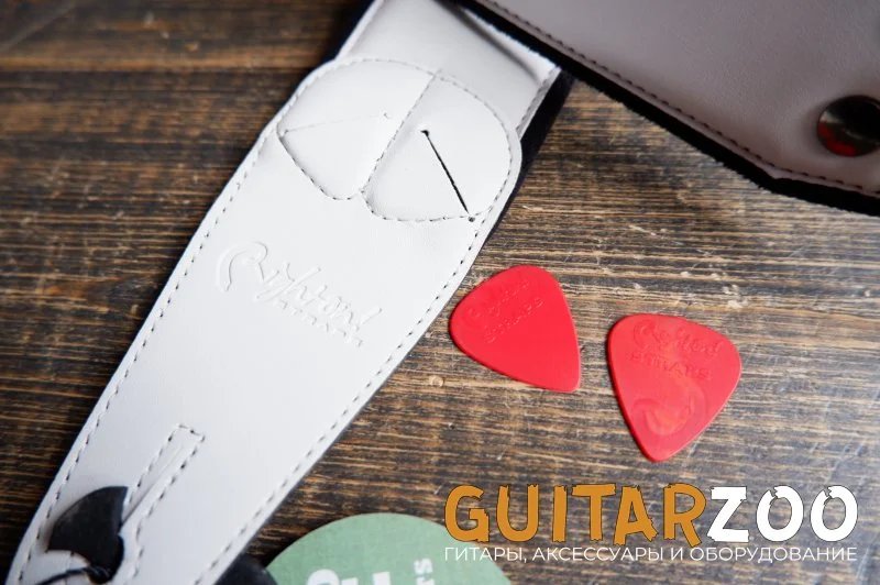 Ремень для гитары RightOn Straps Mojo Charm White — фото 5