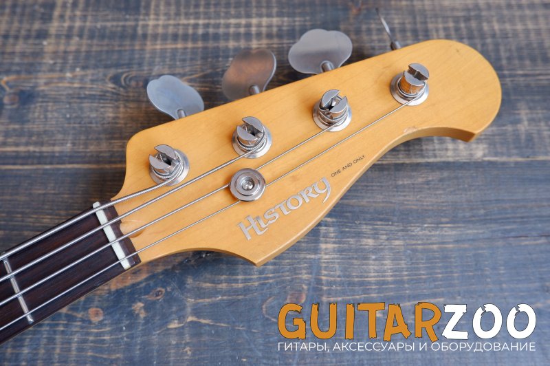 Бас-гитара History TH-BJ4/R DLPB Jazz Bass — фото 14