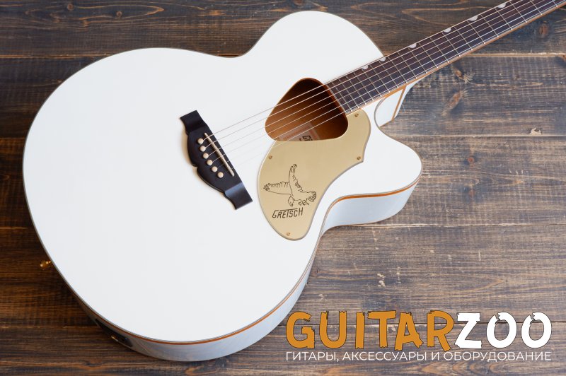Электроакустическая гитара Gretsch G-5022CWFE WH Rancher Falcon Jumbo — фото 2