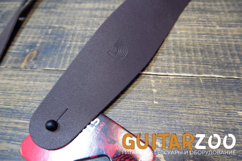 Ремень для гитары Planet Waves 25BL01 Basic Classic Кожаный, коричневый — фото 2
