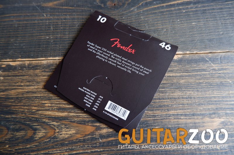 Fender Super 250`s Nickel-Plated Steel .010-.046 — фото 2
